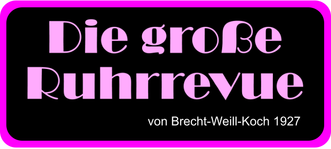 von Brecht-Weill-Koch 1927